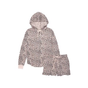 Піжама Victoria's Secret Leopard Thermal Shott PJ Set