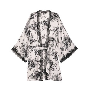Халат Victoria’s Secret Satin Lace Kimono