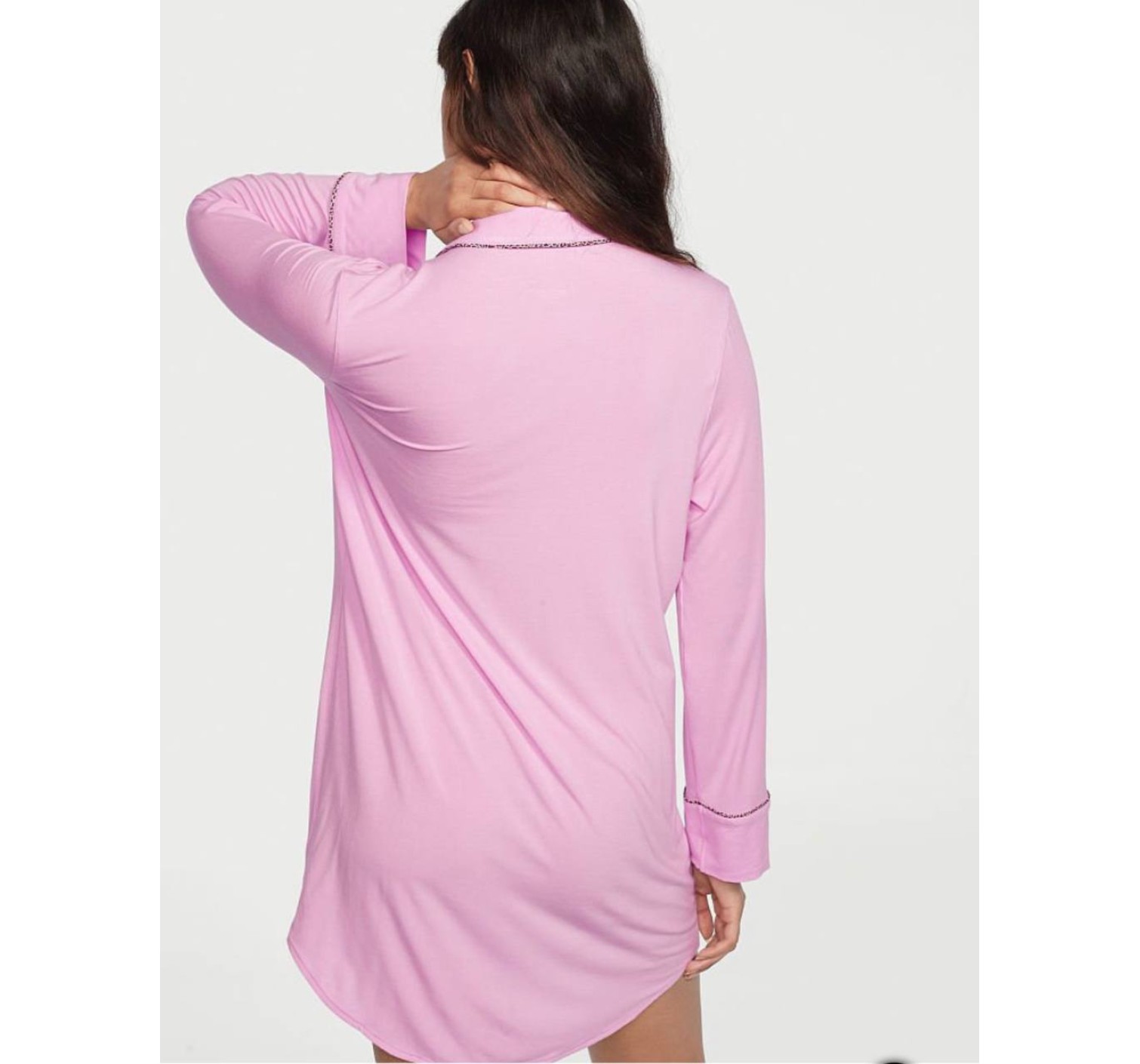 Нічна сорочка рожева VS Modal Sleepshirt lavender