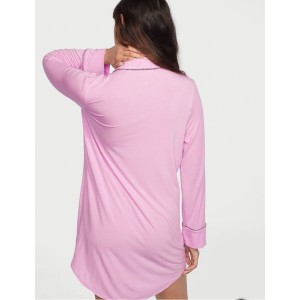 Нічна сорочка рожева VS Modal Sleepshirt lavender