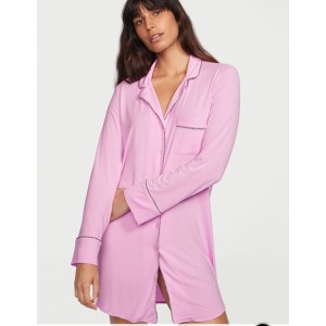 Нічна сорочка рожева VS Modal Sleepshirt lavender