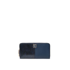 Кошелек The Victoria Wallet V-logo Black & Blue