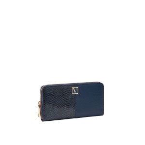 Кошелек The Victoria Wallet V-logo Black & Blue