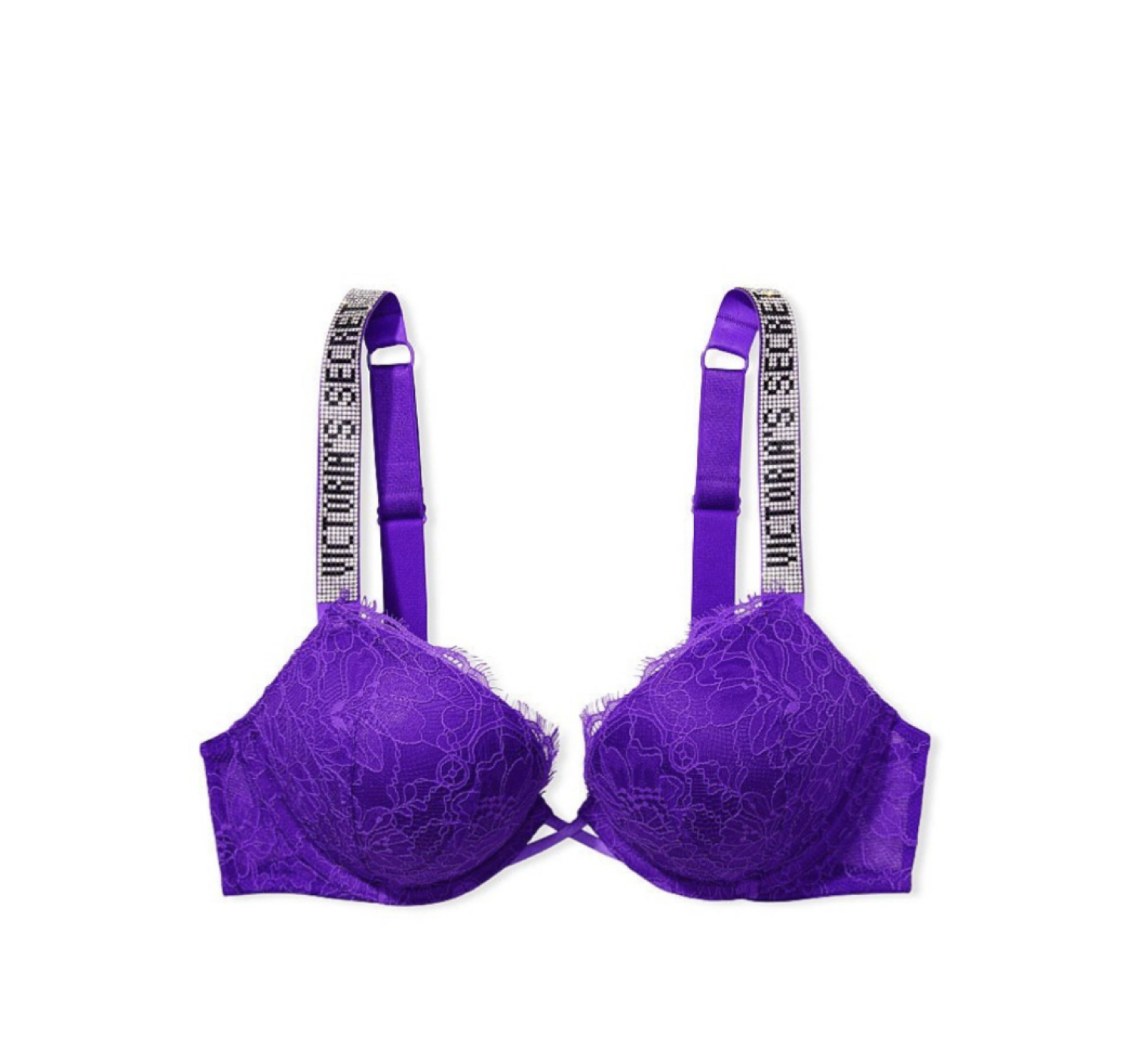 Филетовый комплект белья Very Sexy Bombshell push-up bra set