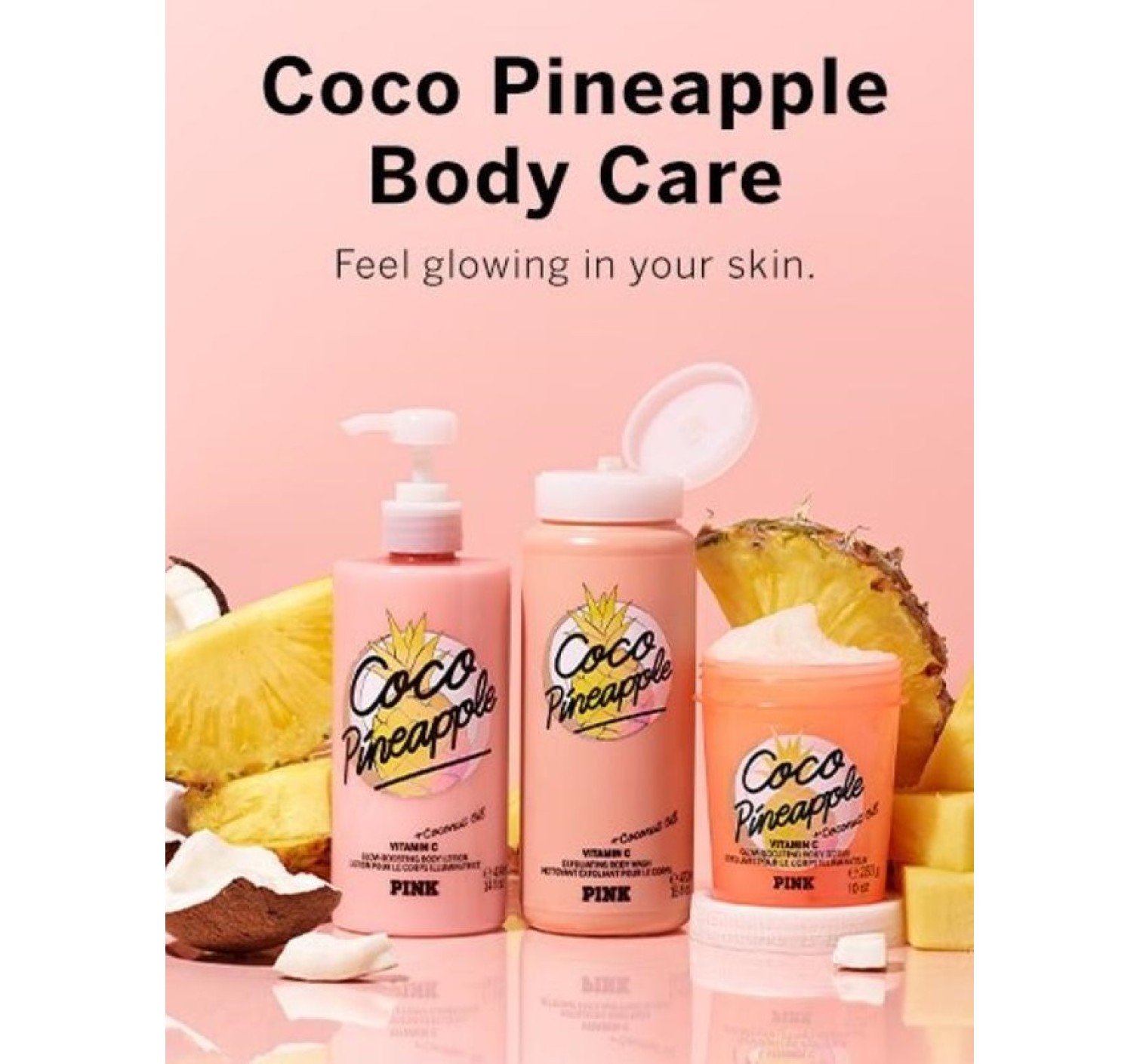 Coco Pineapple Butter PINK  - масло для тела