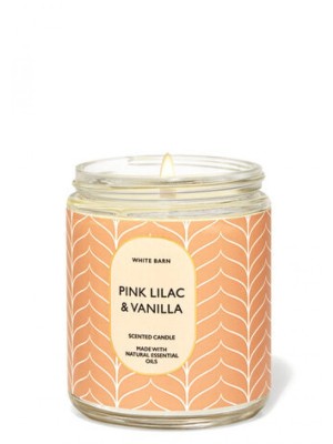 Свеча Pink Lilac & Vanilla Bath And Body Works Candle