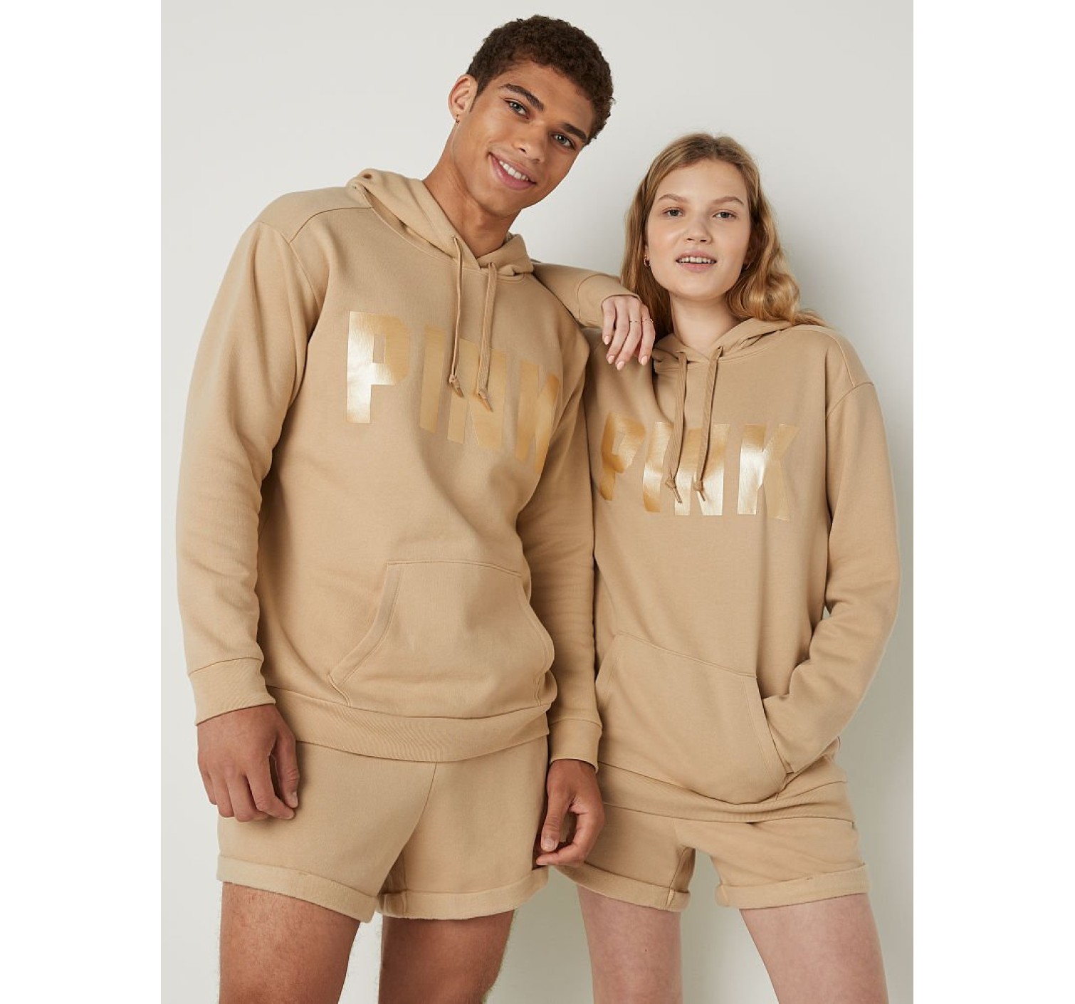 Спортивный костюм PINK SPORT FLEECE PULLOVER CAMPUS 