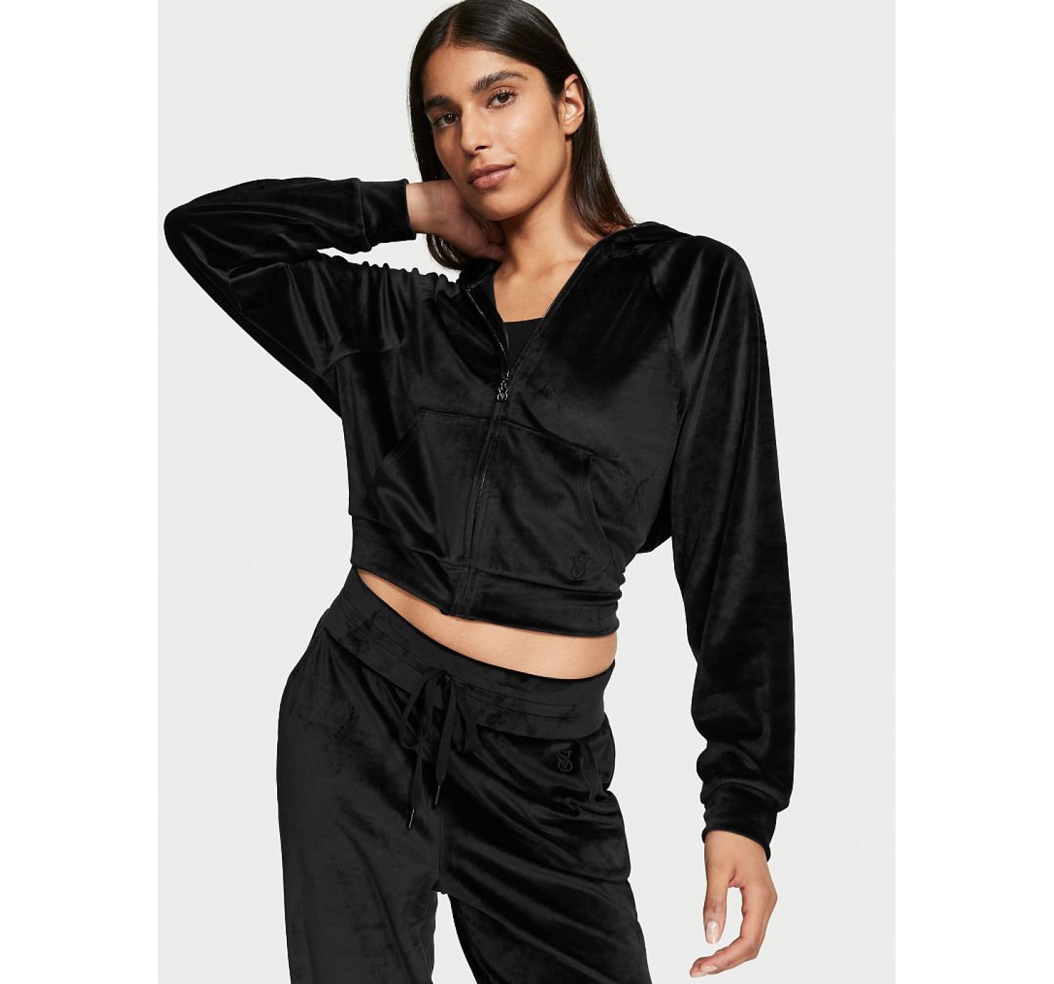 Велюровий спортивний костюм Velour Full-Zip Hoodie & Jogger