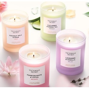 Свеча Coconut Milk & Rose CALM Victoria's Secret Scented Candle