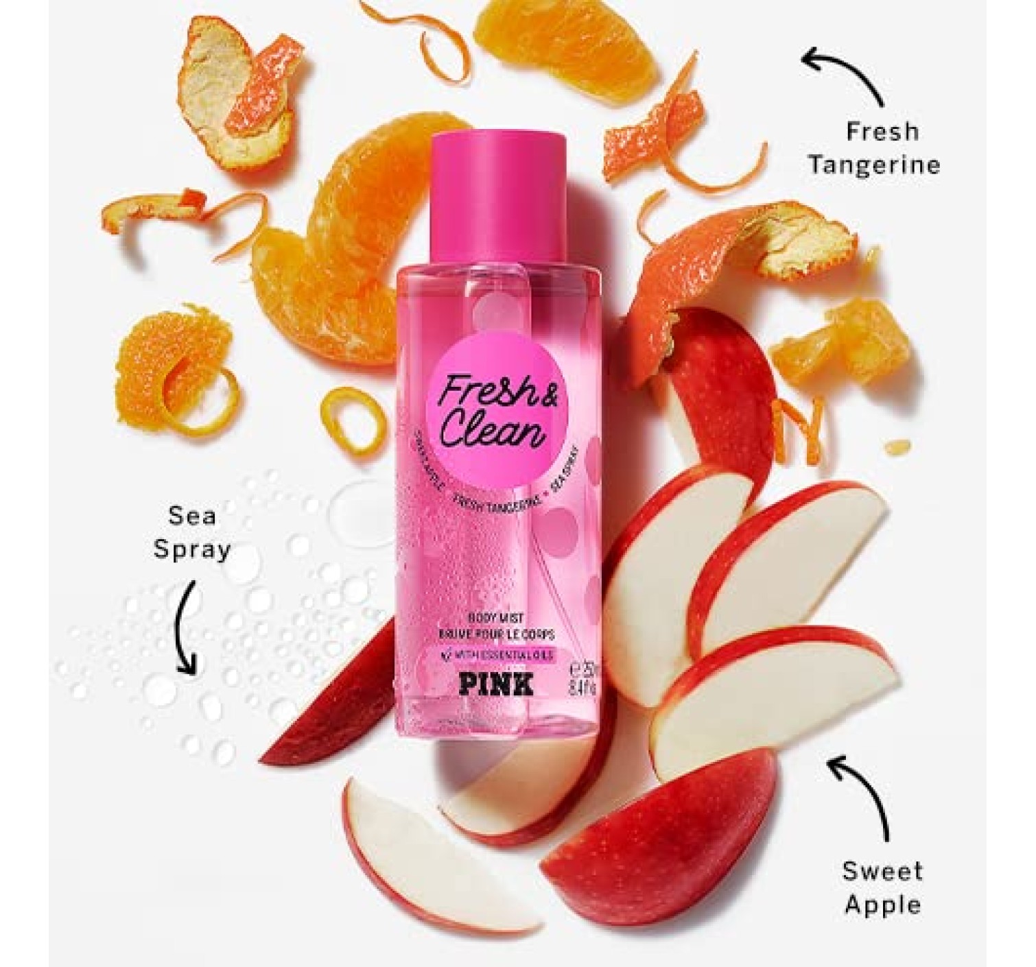 Fresh & Clean Victorias Secret PINK спрей для тіла