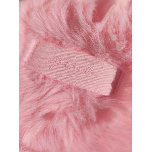 Домашние тапочки Victoria’s Secret PINK Faux Fur Slippers