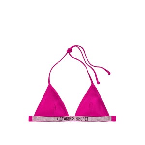 Купальник Triangle Shine Strap Swim Top & Thong bottom Wicked Rose