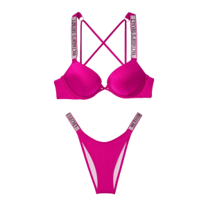 Купальник Bombshell Add-2-cups Shine Strap SWIM Wicked Rose