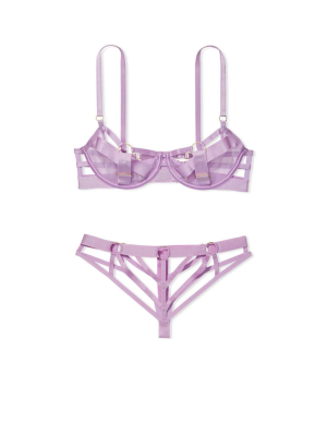 Комплект білизни Very Sexy LUXE LINGERIE Strappy Demi Bra Set