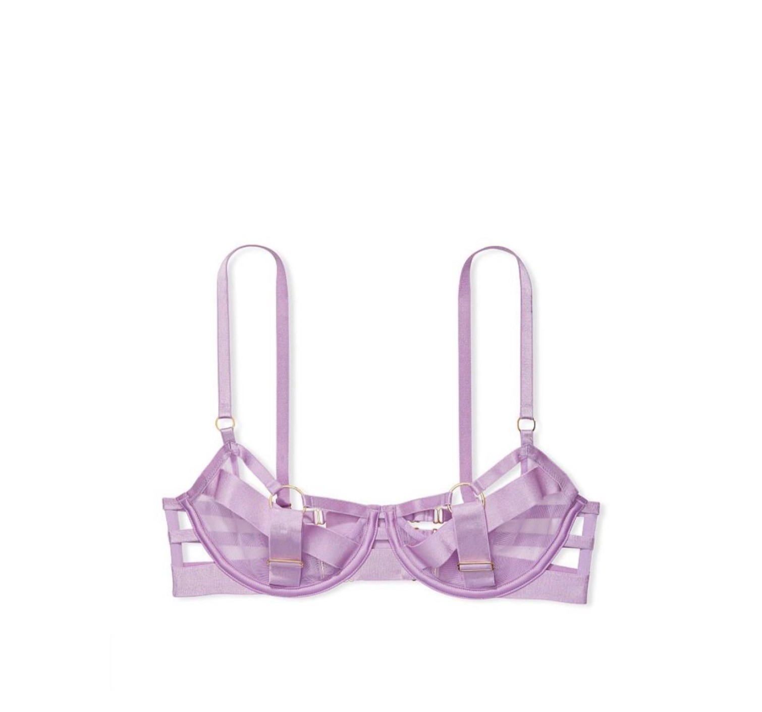 Комплект белья Very Sexy LUXE LINGERIE Strappy Demi Bra Set