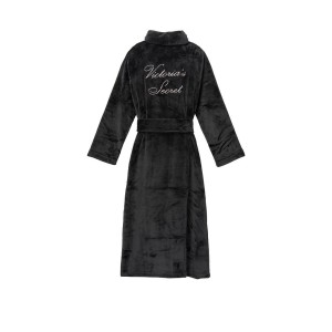 Халат Logo Long Cozy Robe Black