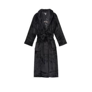 Халат Logo Long Cozy Robe Black