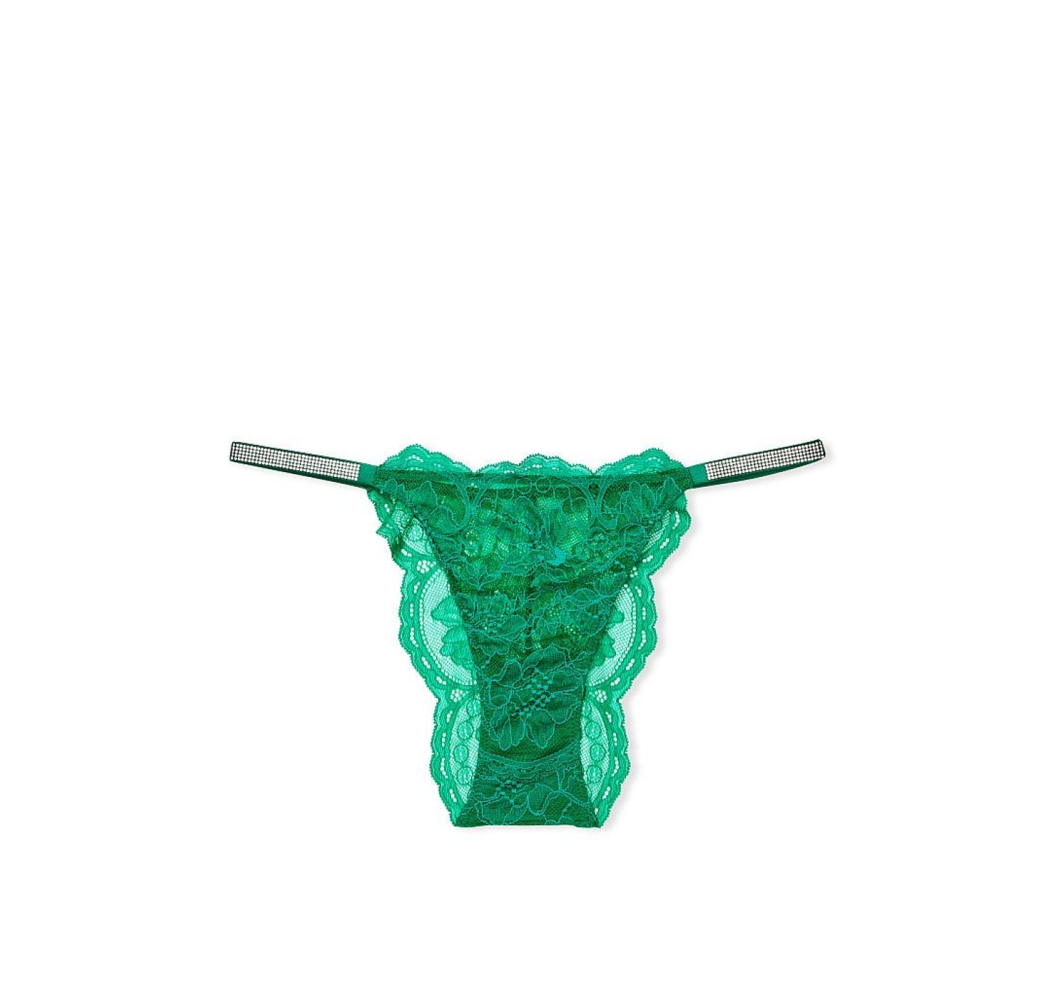 Комплект белья Very Sexy Lace Shine Strap Push-up Bra set Green