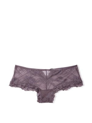 Трусики чики Very Sexy Cheeky panty Grey Lace