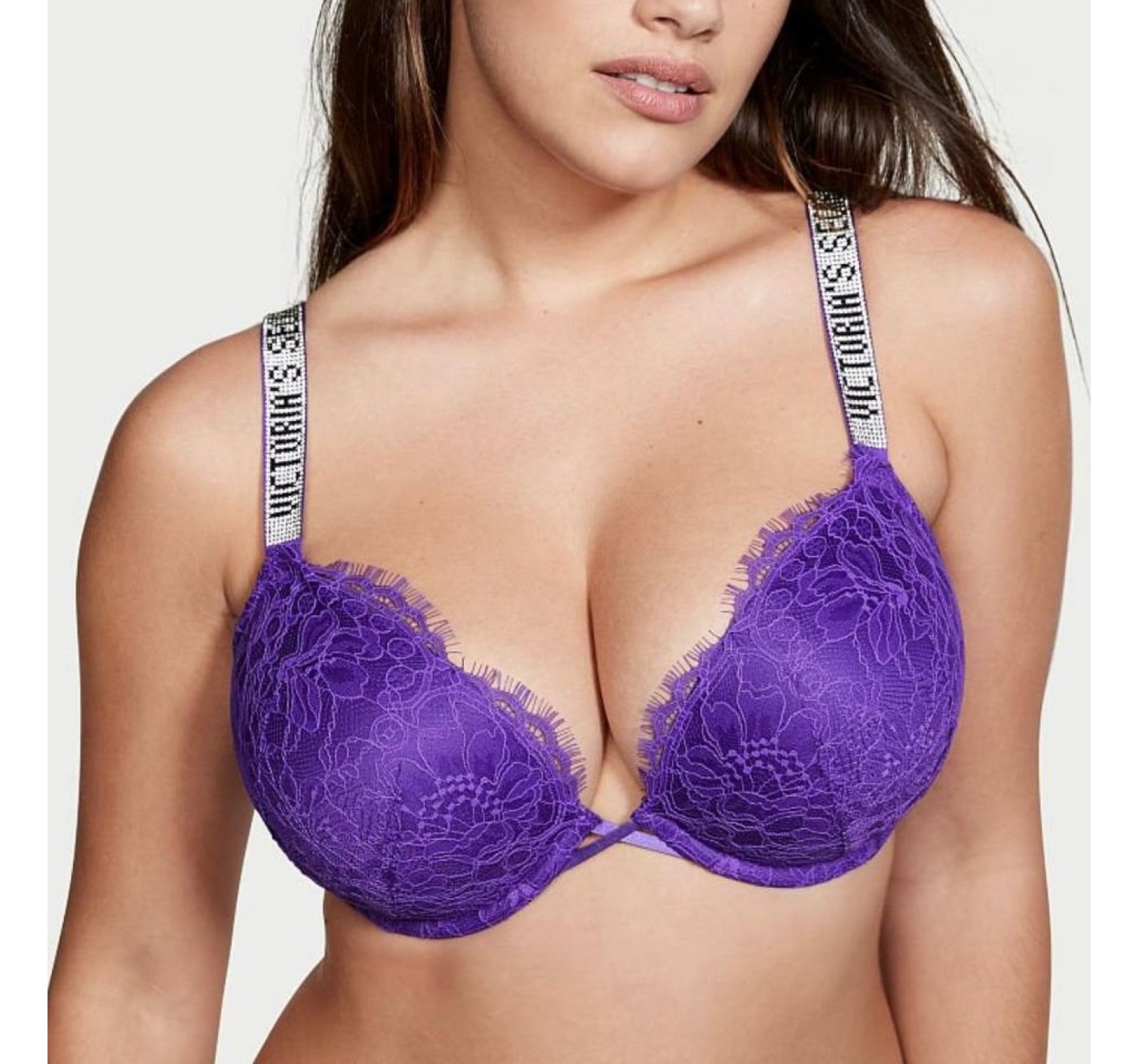 Филетовый комплект белья Very Sexy Bombshell push-up bra set
