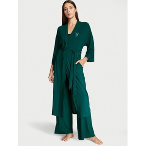 Пижама Modal 3-Piece PJ Set Deepest Green