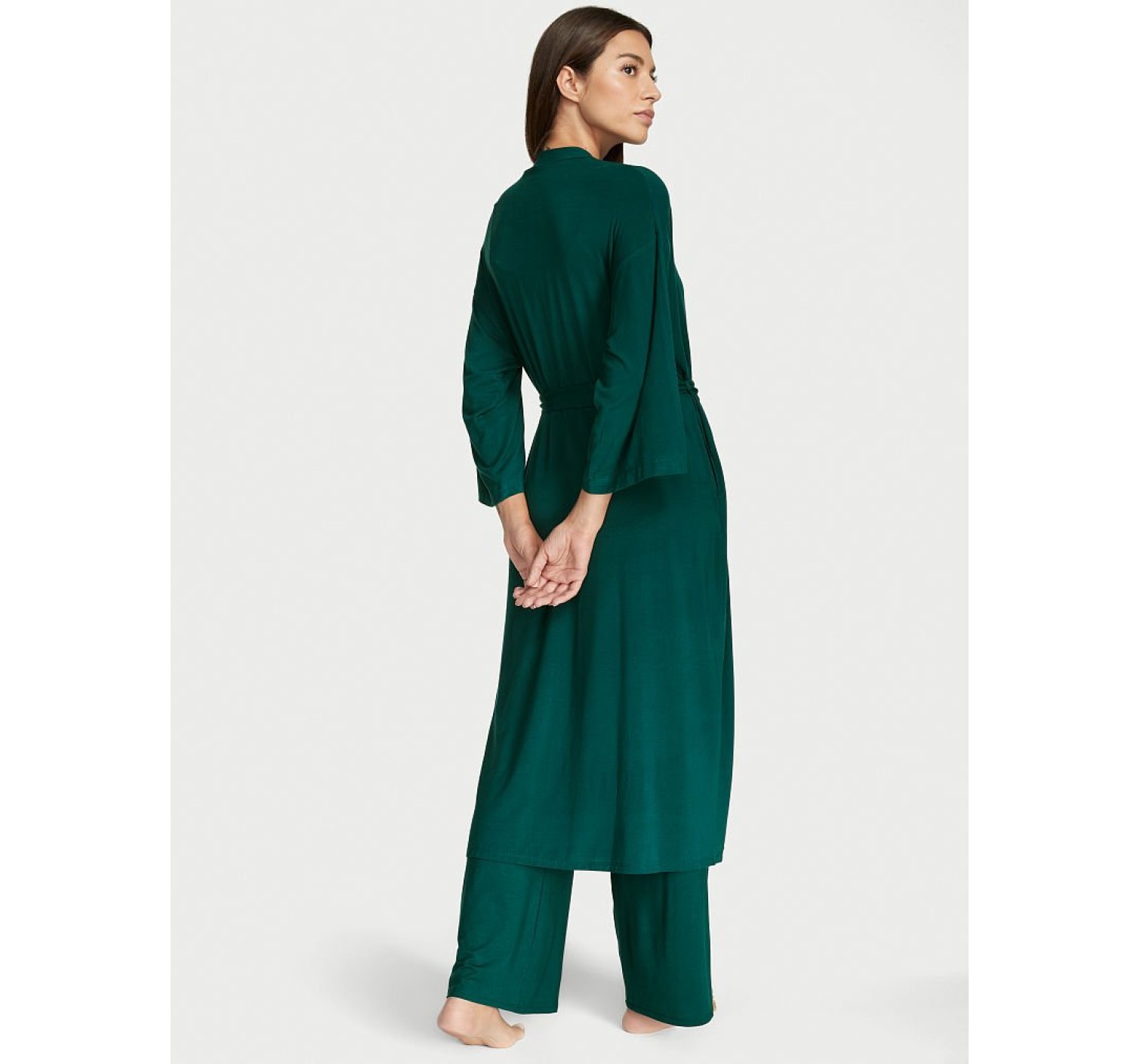 Пижама Modal 3-Piece PJ Set Deepest Green