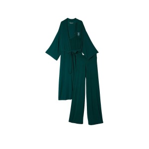 Пижама Modal 3-Piece PJ Set Deepest Green