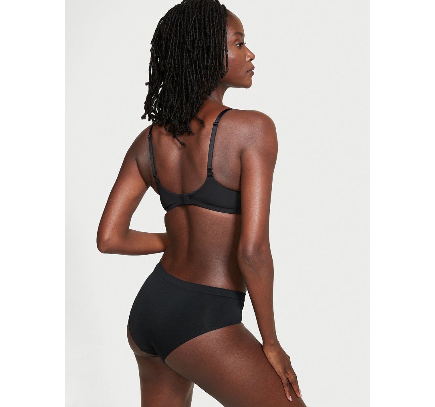 Трусики Black Seamless Logo Hiphugger Panty
