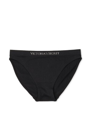 Трусики Black Seamless Logo Bikini Panty