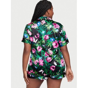 Сатиновая пижама Satin Short Pj set Moody Floral