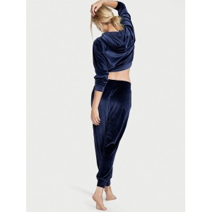 Велюровий спортивний костюм Вікторія Сікрет Ribbed Velour Hoodies Jogger