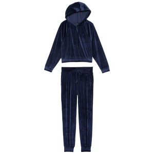 Велюровий спортивний костюм Вікторія Сікрет Ribbed Velour Hoodies Jogger