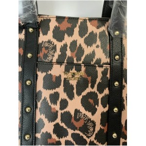 Рюкзак Victoria's Secret Studded Convertible Backpack Animal Print - Leopard