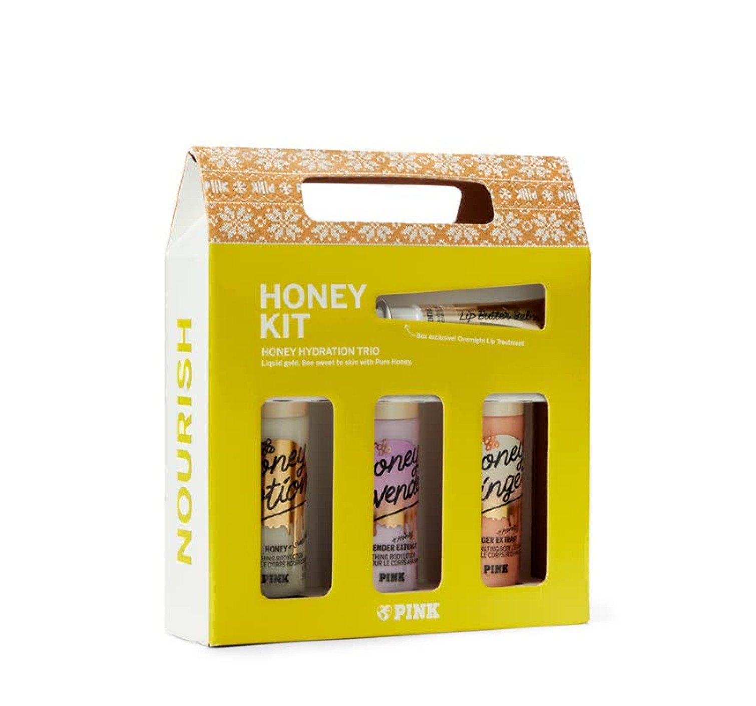 Подарунковий набір Honey Kit Trio PINK