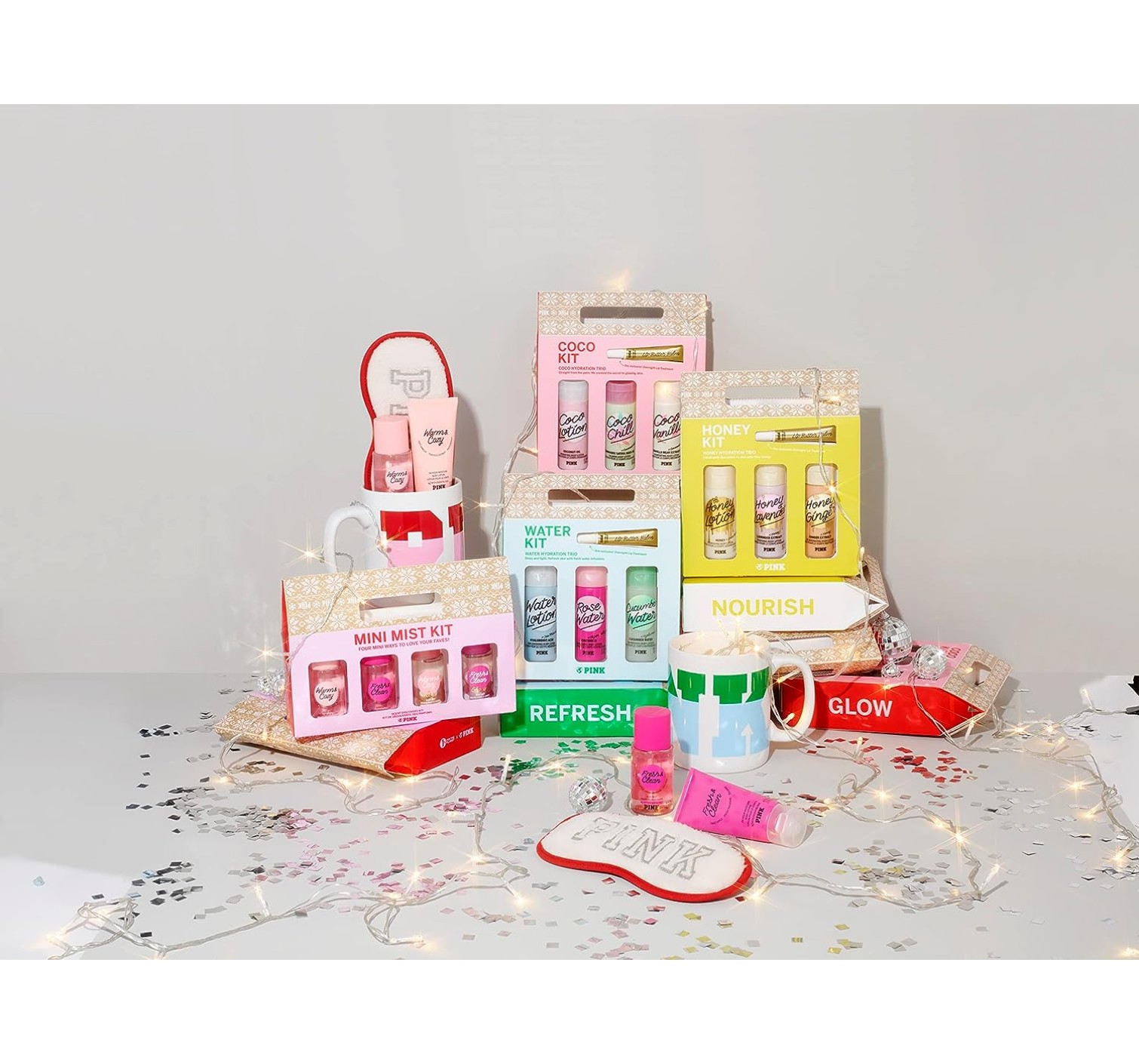 Подарунковий набір Coco Kit Trio PINK
