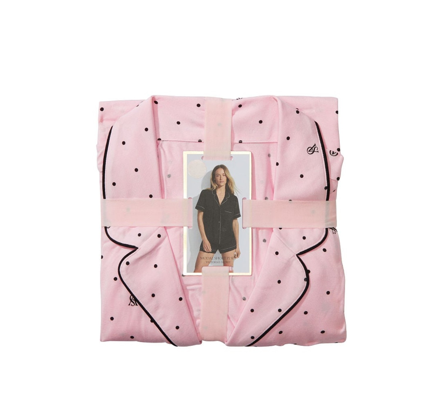 Піжама Modal Short Pajama Set Pretty Blossom Logo Pin Dot