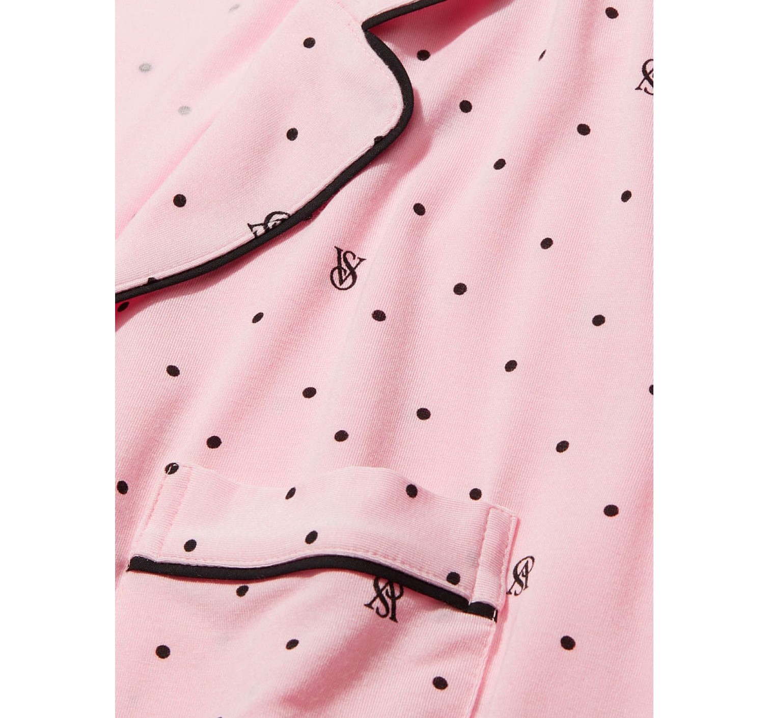 Піжама Modal Long Pajama Set Pretty Blossom Logo Pin Dot