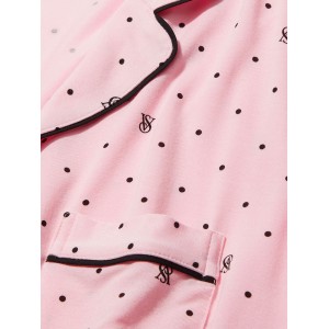 Піжама Modal Long Pajama Set Pretty Blossom Logo Pin Dot