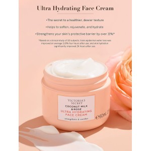 Зволожуючий крем для обличчя Ultra Hydrating Face Moisturizer Coconut Milk & Rose