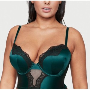 Комплект Push-Up Corset Top Deepest Green Set