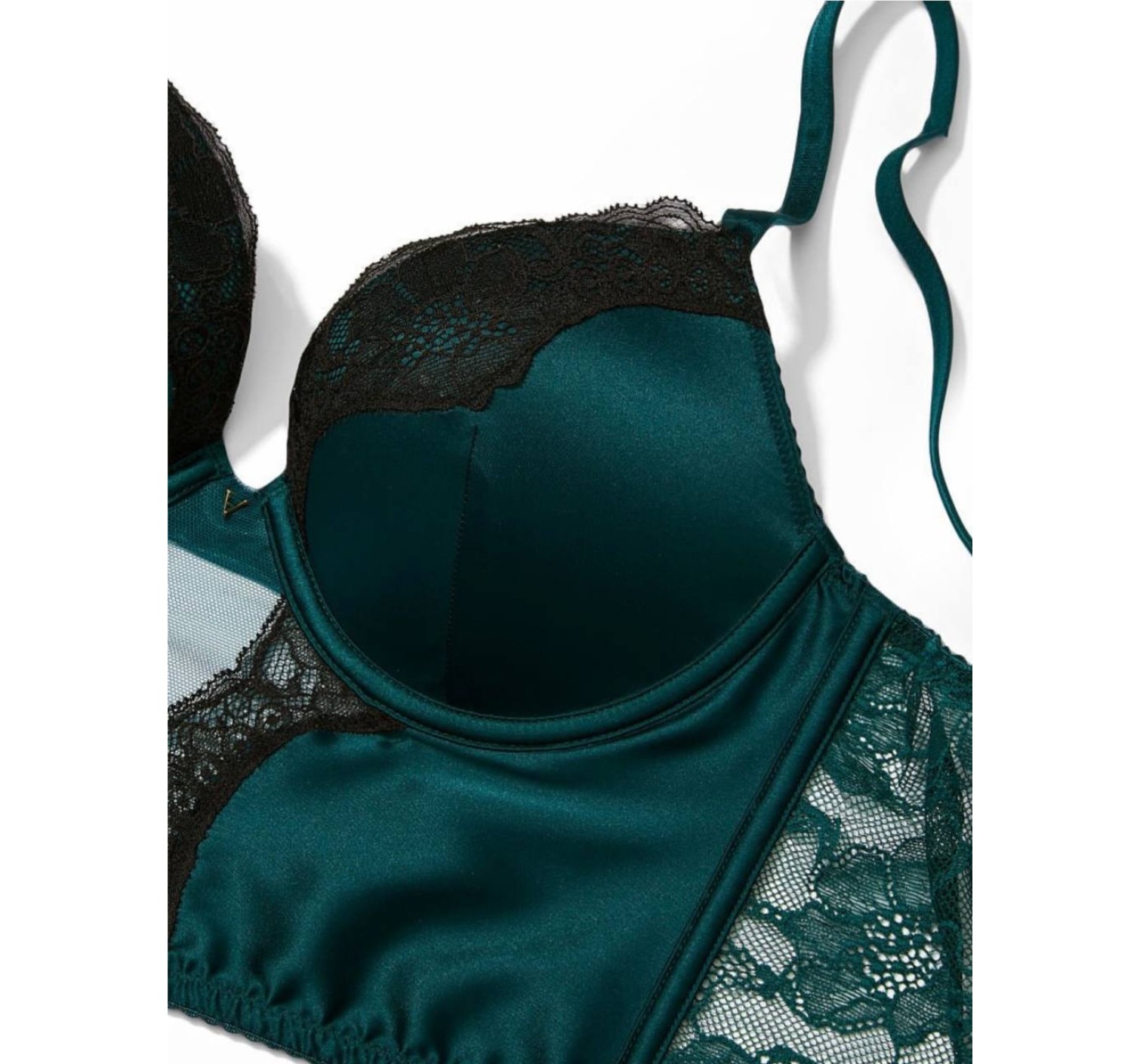 Комплект Push-Up Corset Top Deepest Green Set