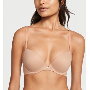 Plunge Bra LOVE CLOUD Push-Up Praline Set - Комплект белья