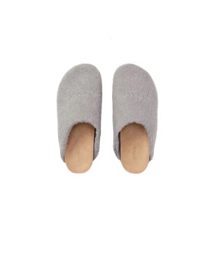 Тапочки Сабо PINK Cozy-Plush Clogs Gray