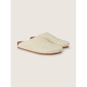 Тапочки Сабо PINK Cozy-Plush Clogs Beige