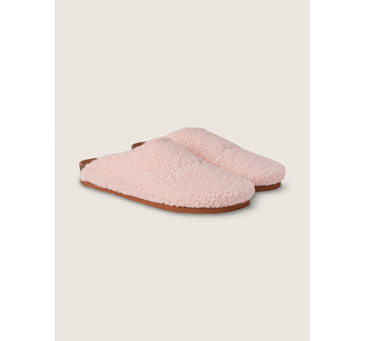 Тапочки Сабо PINK Cozy-Plush Clogs Rose