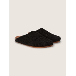 Тапочки Сабо PINK Cozy-Plush Clogs Black