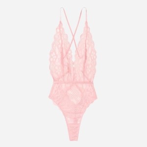 Боди Unlined Lace Teddy Rose