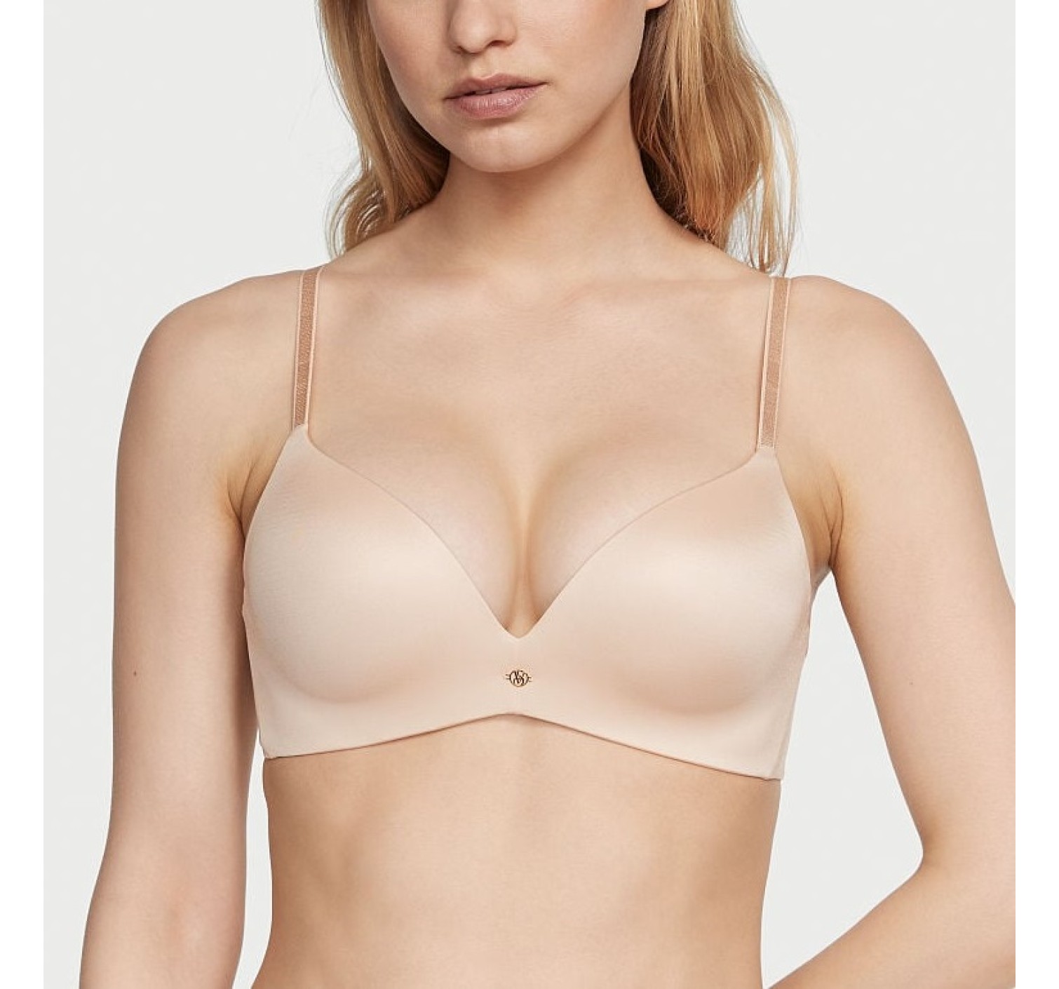 Комплект белья So Obsessed Wireless Push-Up Bra Beige Set