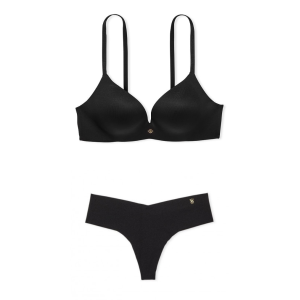 Комплект белья So Obsessed padded no-wire Black Set