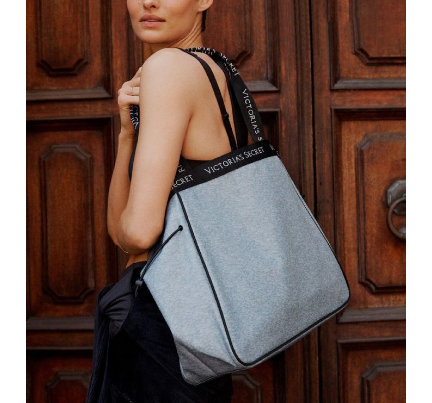 Сумка Victoria's Secret Tote Grey Logo